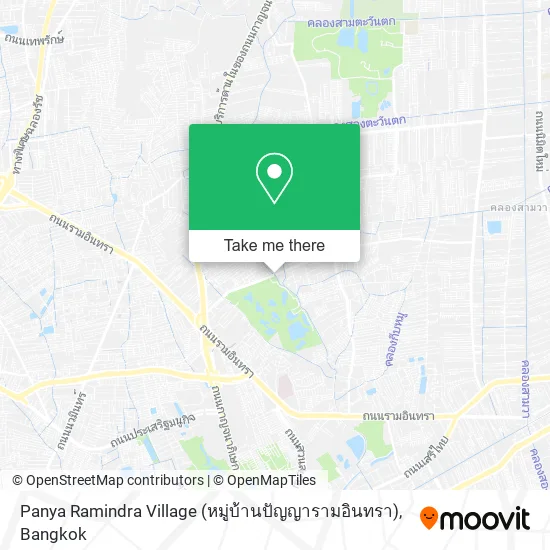 Panya Ramindra Village (หมู่บ้านปัญญารามอินทรา) map