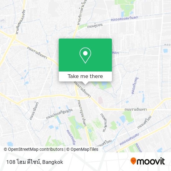 108 โฮม ดีไซน์ map