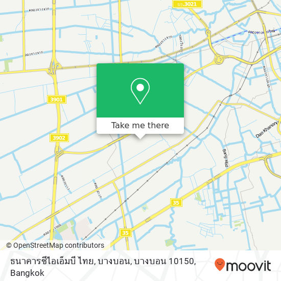 ธนาคารซีไอเอ็มบี ไทย, บางบอน, บางบอน 10150 map