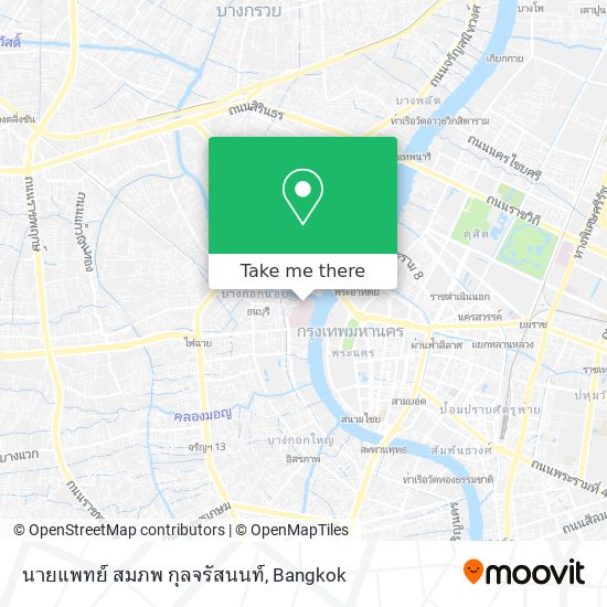 นายแพทย์ สมภพ กุลจรัสนนท์ map
