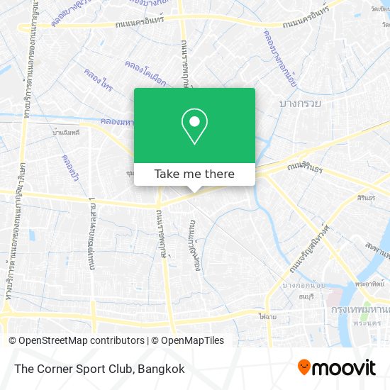 The Corner Sport Club map