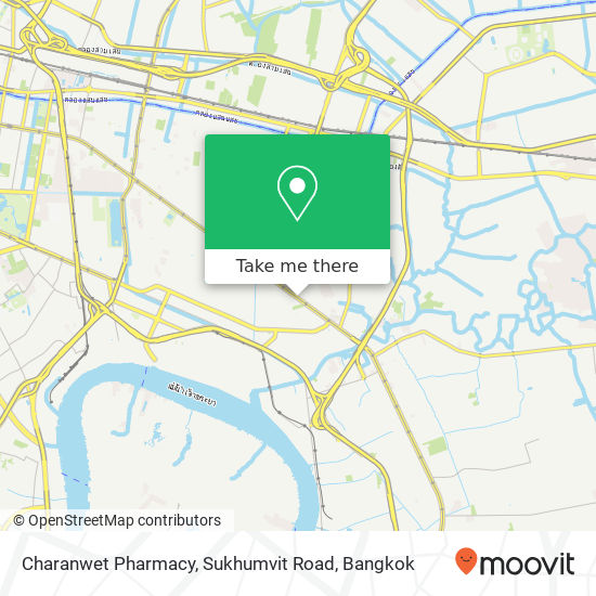 Charanwet Pharmacy, Sukhumvit Road map