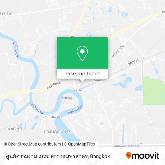 ศูนย์ความงาม เกรซ สาขาสมุทรสาคร map