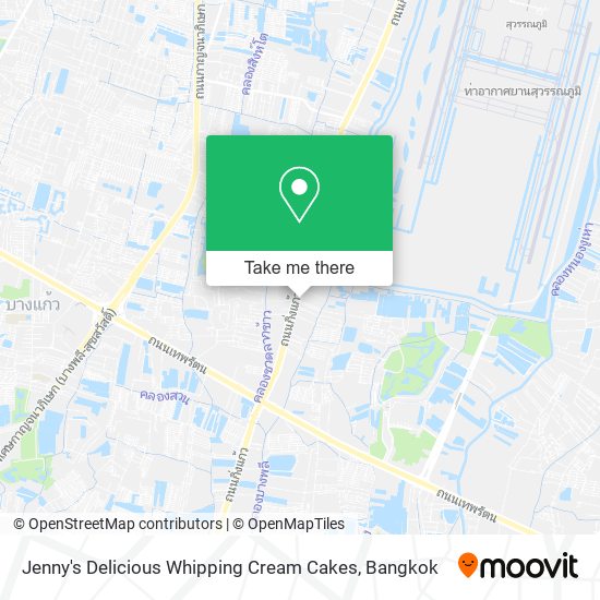 Jenny's Delicious Whipping Cream Cakes map