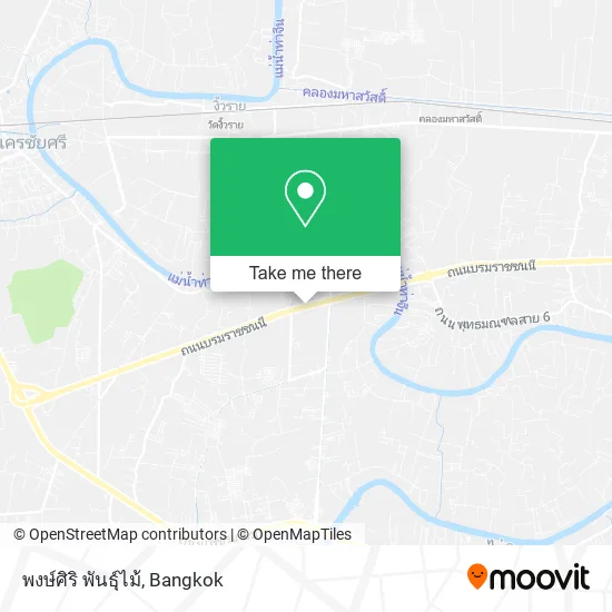 พงษ์ศิริ พันธุ์ไม้ map