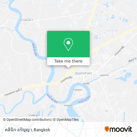 คลินิก อรัญญา map