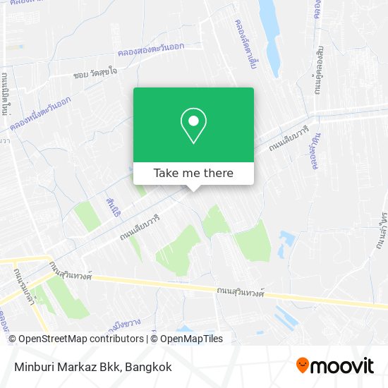 Minburi Markaz Bkk map