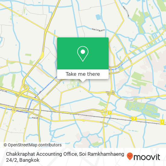 Chakkraphat Accounting Office, Soi Ramkhamhaeng 24 / 2 map