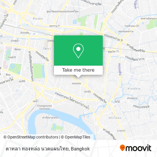 ดาหลา ทองหล่อ นวดแผนไทย map