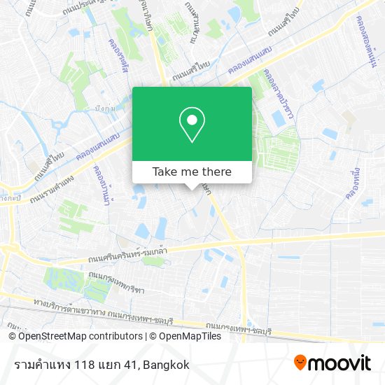 รามคำแหง 118 แยก 41 map