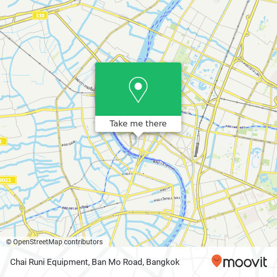 Chai Runi Equipment, Ban Mo Road map