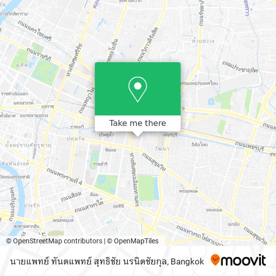 นายแพทย์ ทันตแพทย์ สุทธิชัย นรนิตชัยกุล map