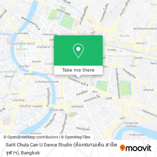 Satit Chula Can U Dance Studio (ห้องชมรมเต้น สาธิตจุฬาฯ) map