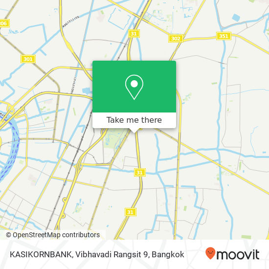 KASIKORNBANK, Vibhavadi Rangsit 9 map