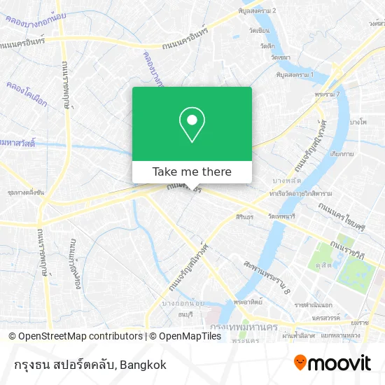 กรุงธน สปอร์ตคลับ map