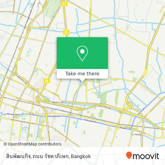 สินพัฒนกิจ, ถนน รัชดาภิเษก map