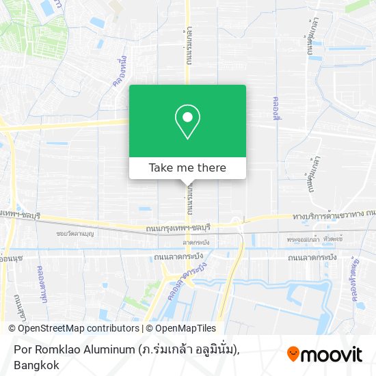 Por Romklao Aluminum (ภ.ร่มเกล้า อลูมินั่ม) map