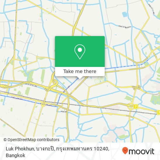 Luk Phokhun, บางกะปิ, กรุงเทพมหานคร 10240 map
