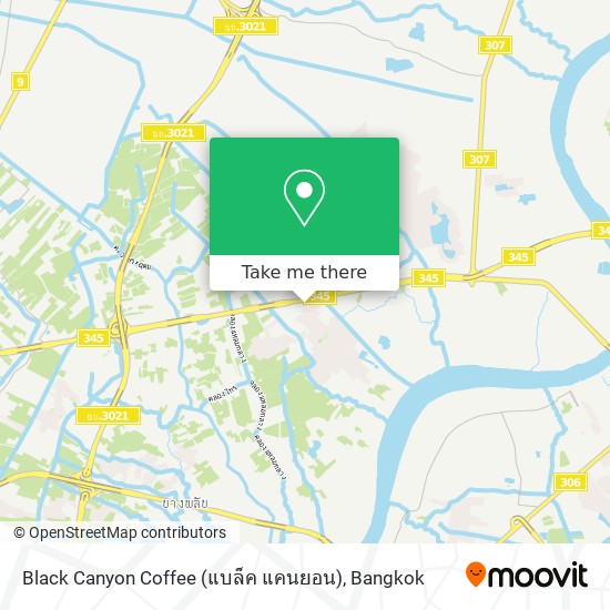 Black Canyon Coffee (แบล็ค แคนยอน) map