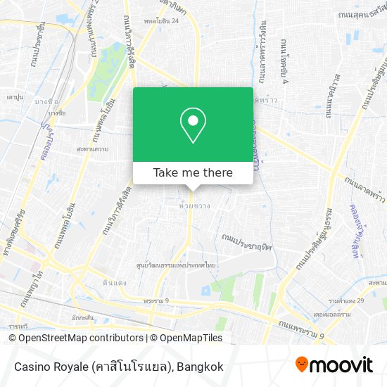 Casino Royale (คาสิโนโรแยล) map