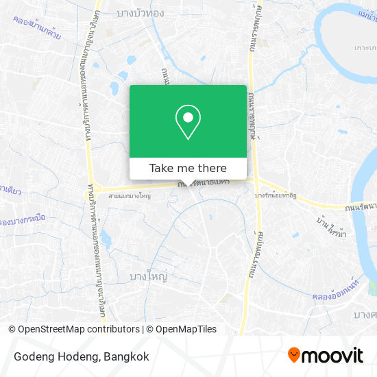 Godeng Hodeng map
