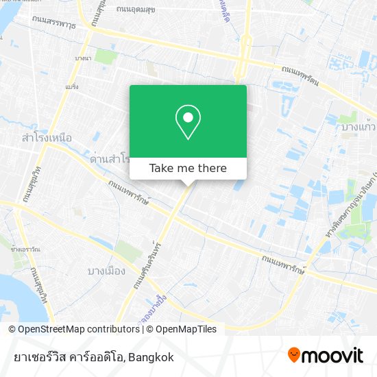 ยาเซอร์วิส คาร์ออดิโอ map
