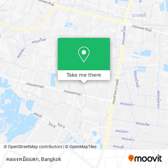คลองหม้อแตก map