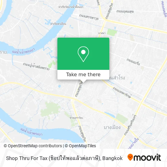 Shop Thru For Tax (ช็อปให้พอแล้วต่อภาษี) map