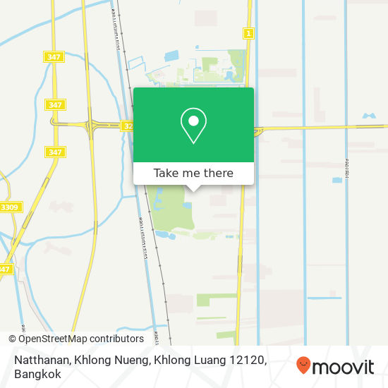 Natthanan, Khlong Nueng, Khlong Luang 12120 map