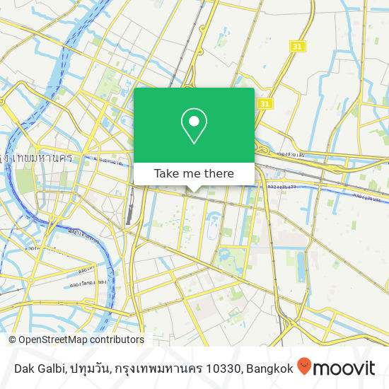 Dak Galbi, ปทุมวัน, กรุงเทพมหานคร 10330 map