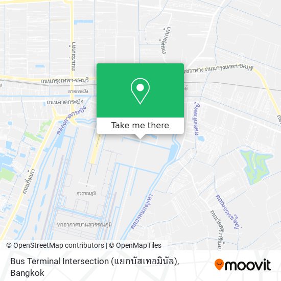 Bus Terminal Intersection (แยกบัสเทอมินัล) map