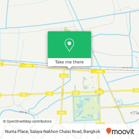 Nunta Place, Salaya-Nakhon Chaisi Road map