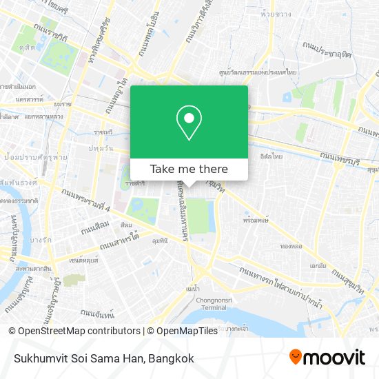 Sukhumvit Soi Sama Han map