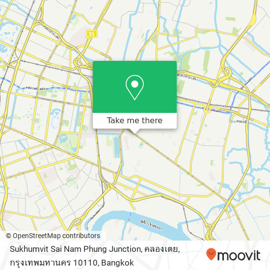 Sukhumvit Sai Nam Phung Junction, คลองเตย, กรุงเทพมหานคร 10110 map