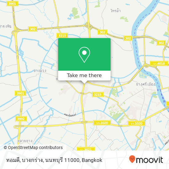 หอมดี, บางกร่าง, นนทบุรี 11000 map