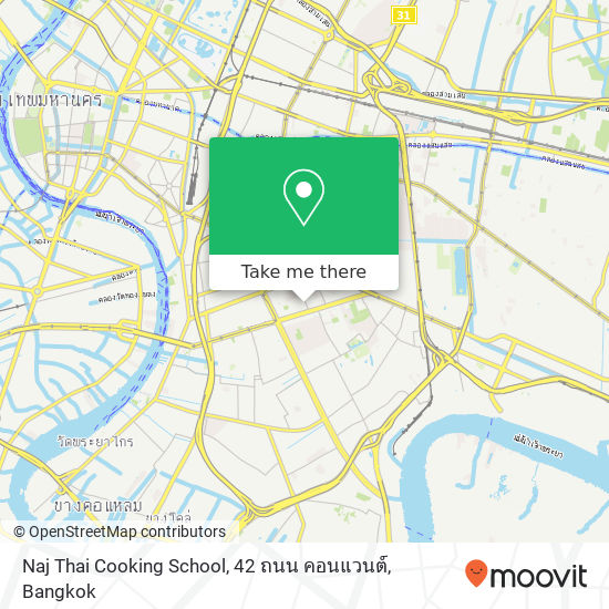 Naj Thai Cooking School, 42 ถนน คอนแวนต์ map