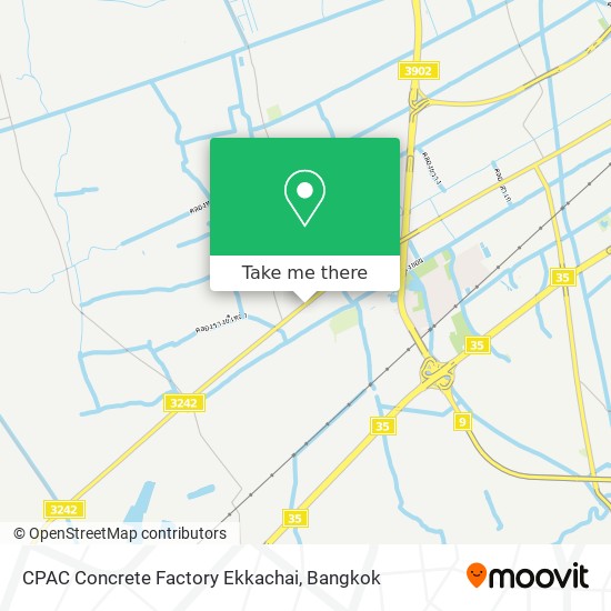 CPAC Concrete Factory Ekkachai map