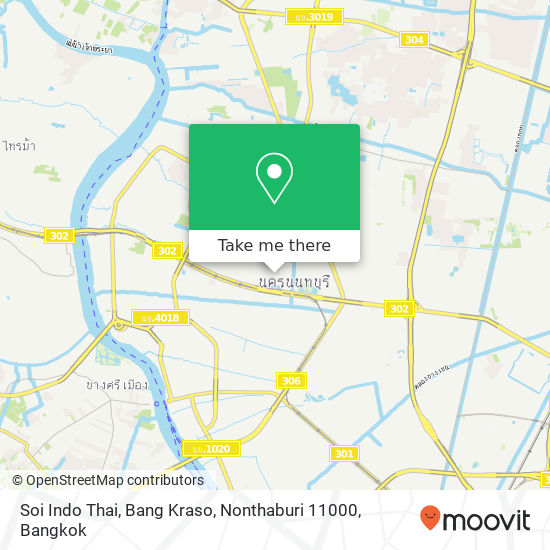 Soi Indo Thai, Bang Kraso, Nonthaburi 11000 map