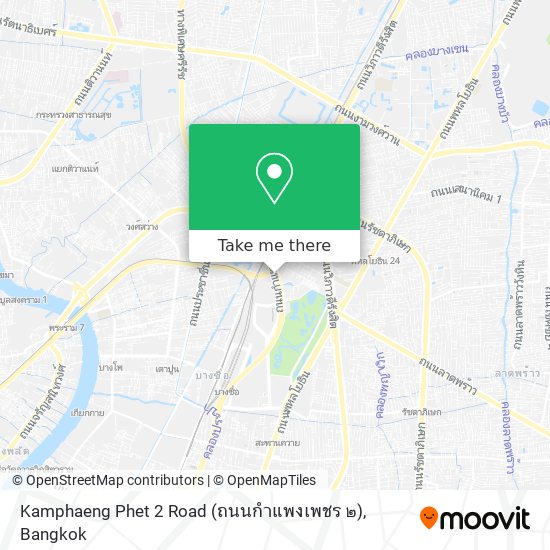 Kamphaeng Phet 2 Road (ถนนกำแพงเพชร ๒) map