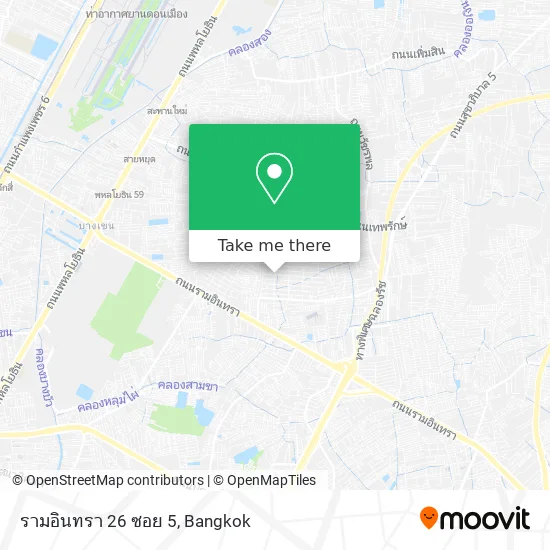 รามอินทรา 26 ซอย 5 map