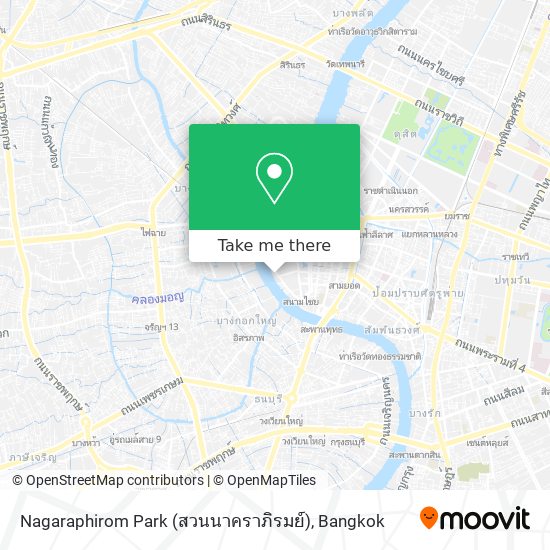 Nagaraphirom Park (สวนนาคราภิรมย์) map