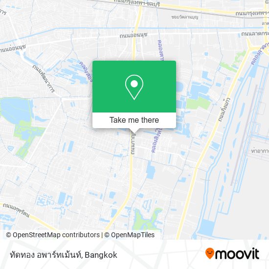 ทัดทอง อพาร์ทเม้นท์ map