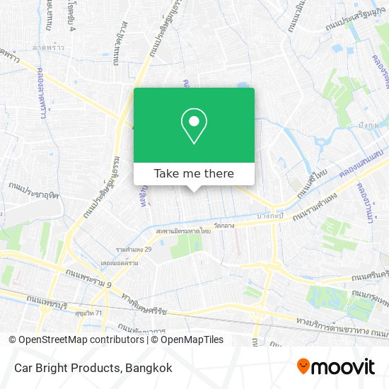 Car Bright Products map