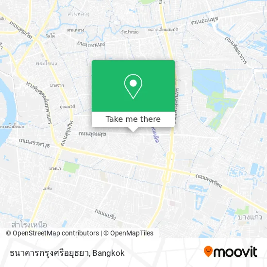ธนาคารกรุงศรีอยุธยา map
