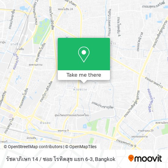 รัชดาภิเษก 14 / ซอย โรหิตสุข แยก 6-3 map