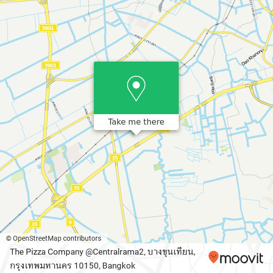 The Pizza Company @Centralrama2, บางขุนเทียน, กรุงเทพมหานคร 10150 map