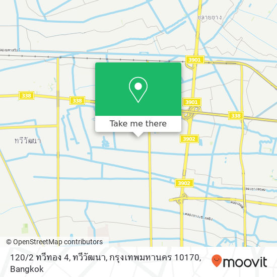 120 / 2 ทวีทอง 4, ทวีวัฒนา, กรุงเทพมหานคร 10170 map