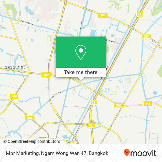 Mpr Marketing, Ngam Wong Wan 47 map