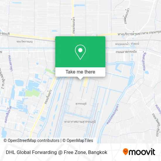 DHL Global Forwarding @ Free Zone map