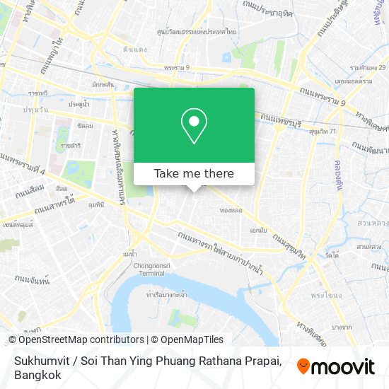 Sukhumvit / Soi Than Ying Phuang Rathana Prapai map